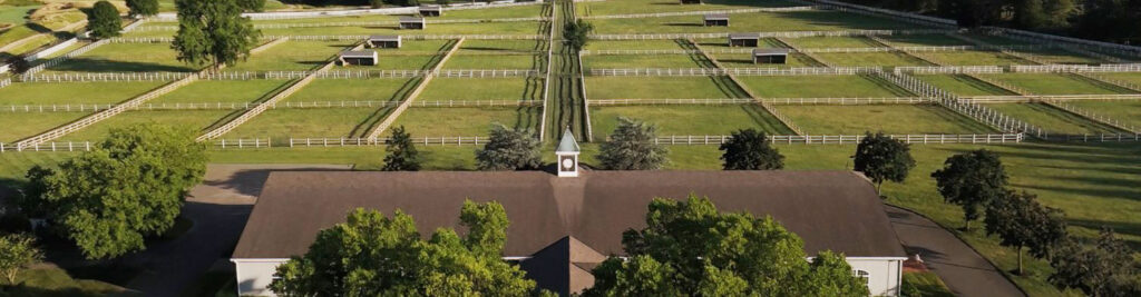 Laurel Crest Farm at Synergy Stables aerial